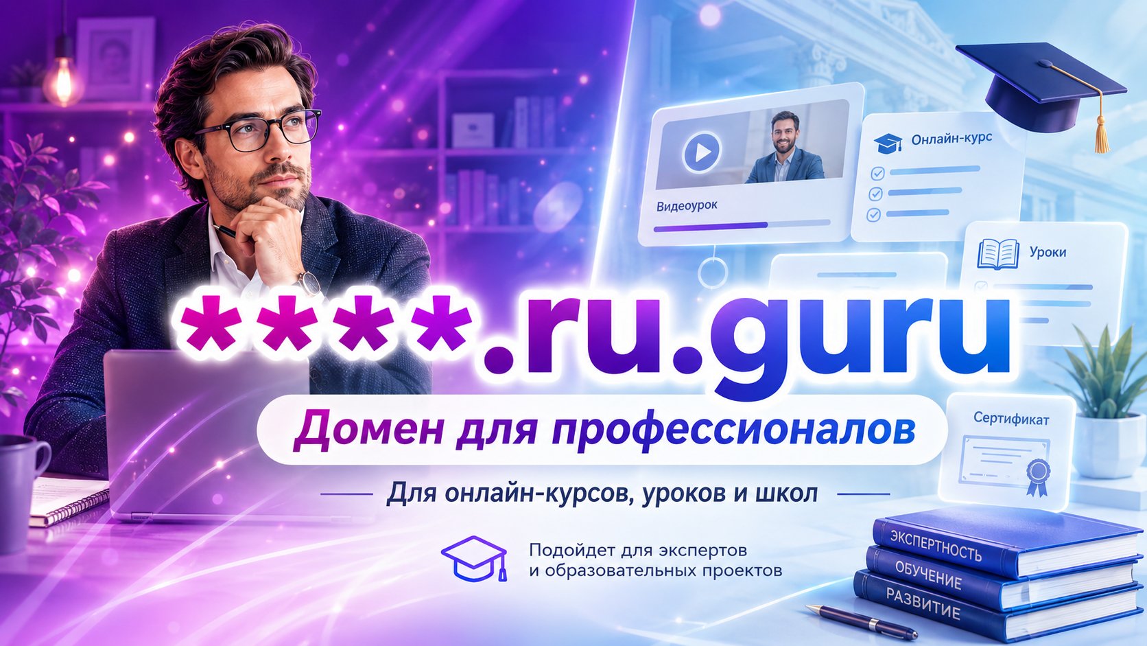 Promotional banner for ru.guru